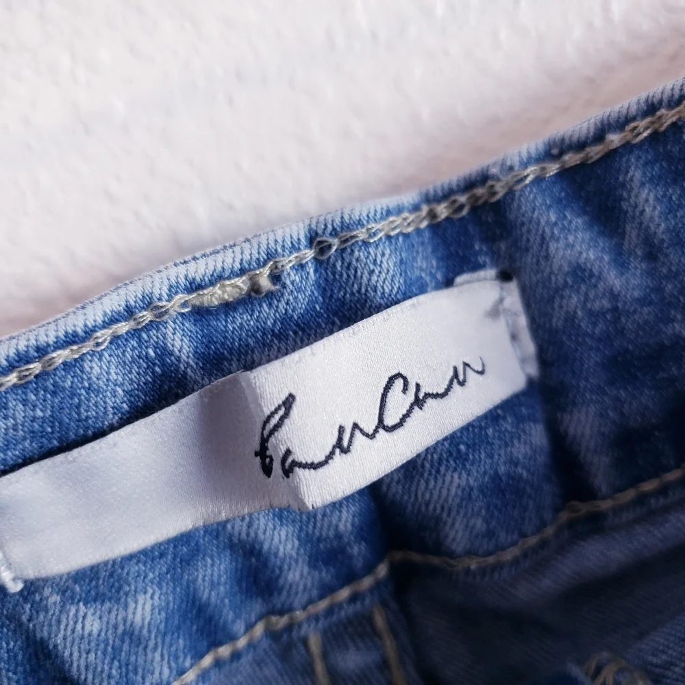 KanCan Distressed Denim Jean Cut Off Shorts